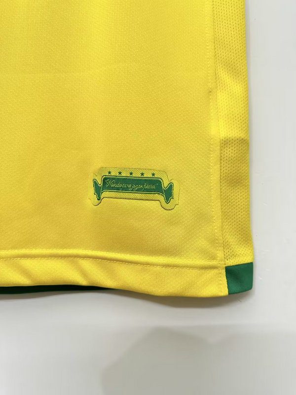 Brazil 2006 Home Retro Jersey - Image 8