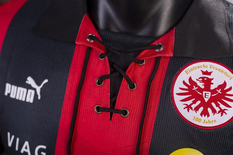 Frankfurt 1999 2000 Home Retro Jersey - Image 9