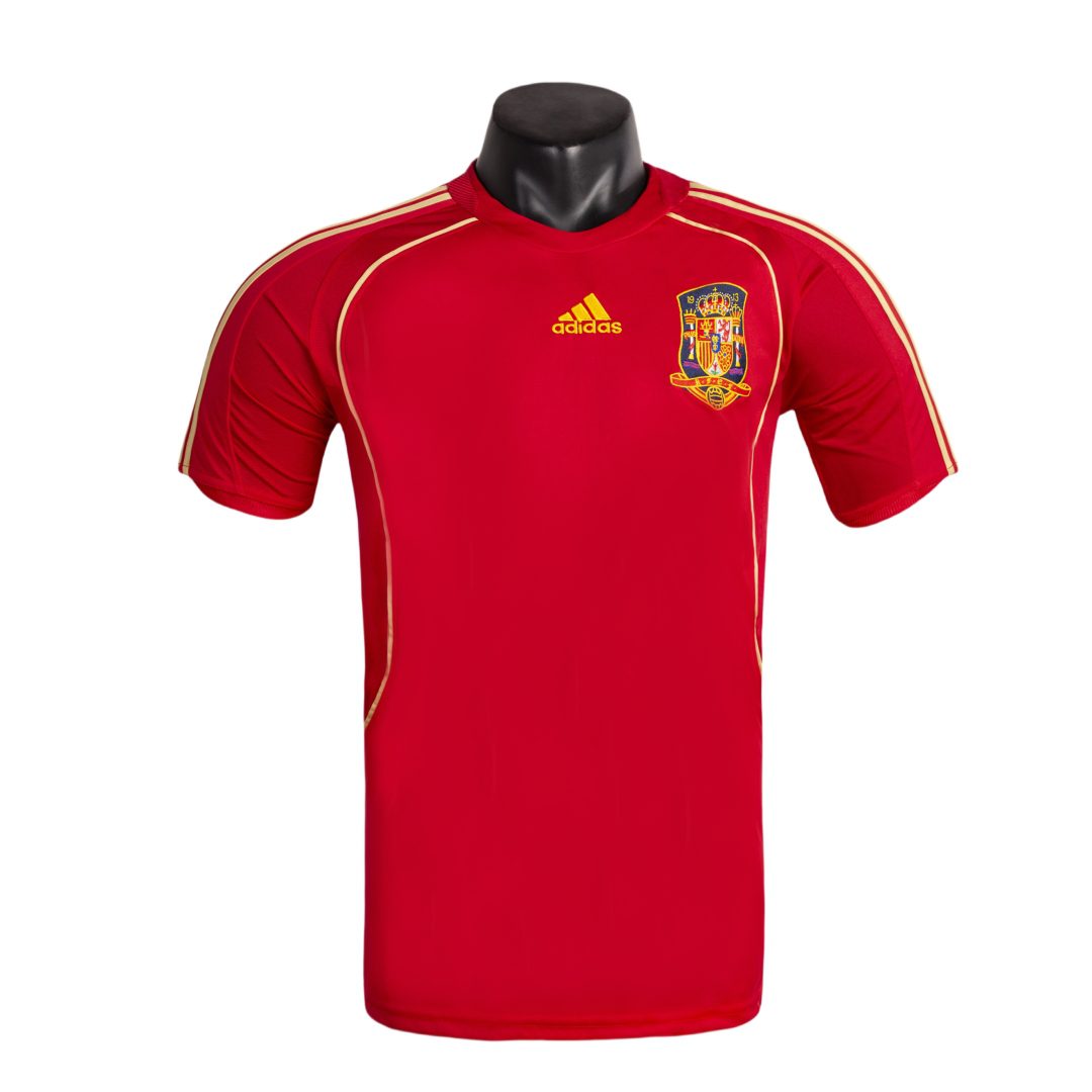 Spain 2008 Home Retro Jersey