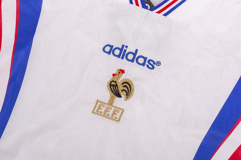 France 1996 Away Retro Jersey - Image 7
