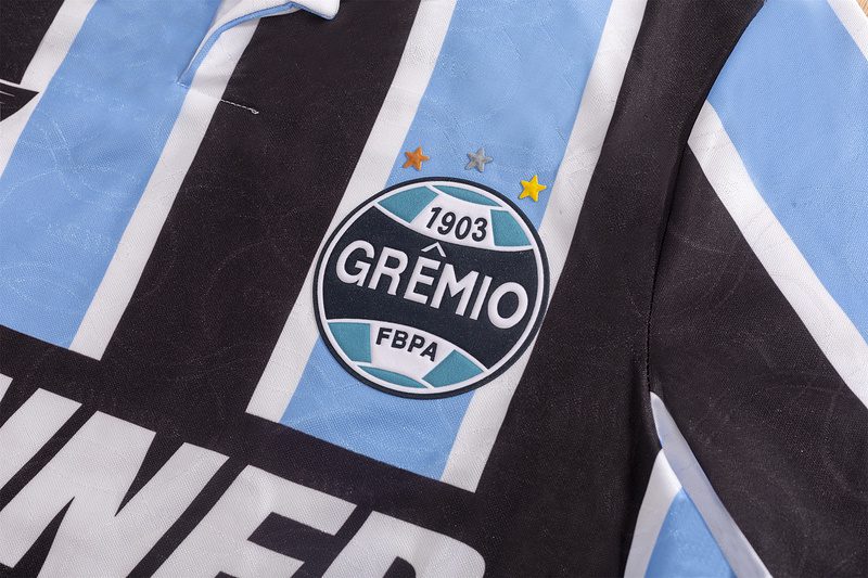 Gremio 1995 1996 Home Retro Jersey - Image 5