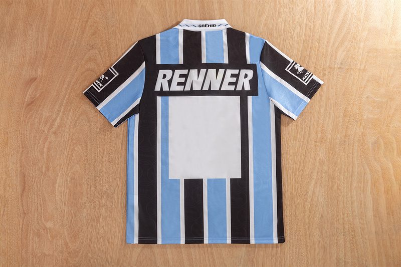 Gremio 1995 1996 Home Retro Jersey - Image 3