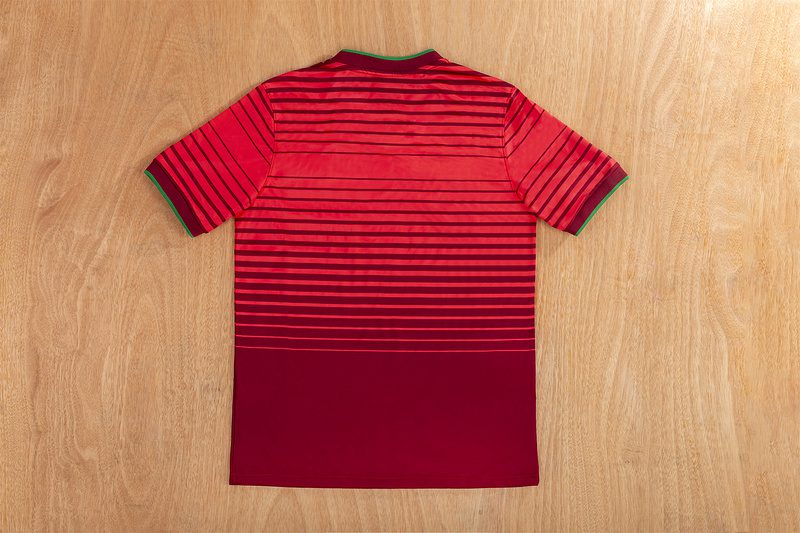 Portugal 2014 Home Retro Jersey - Image 3