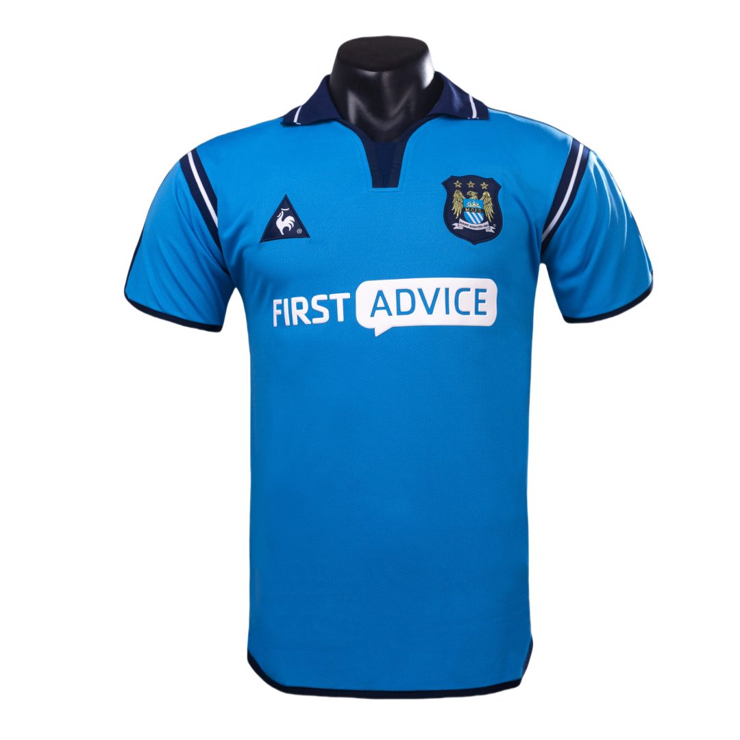 Manchester City 2002 2003 Home Retro Jersey