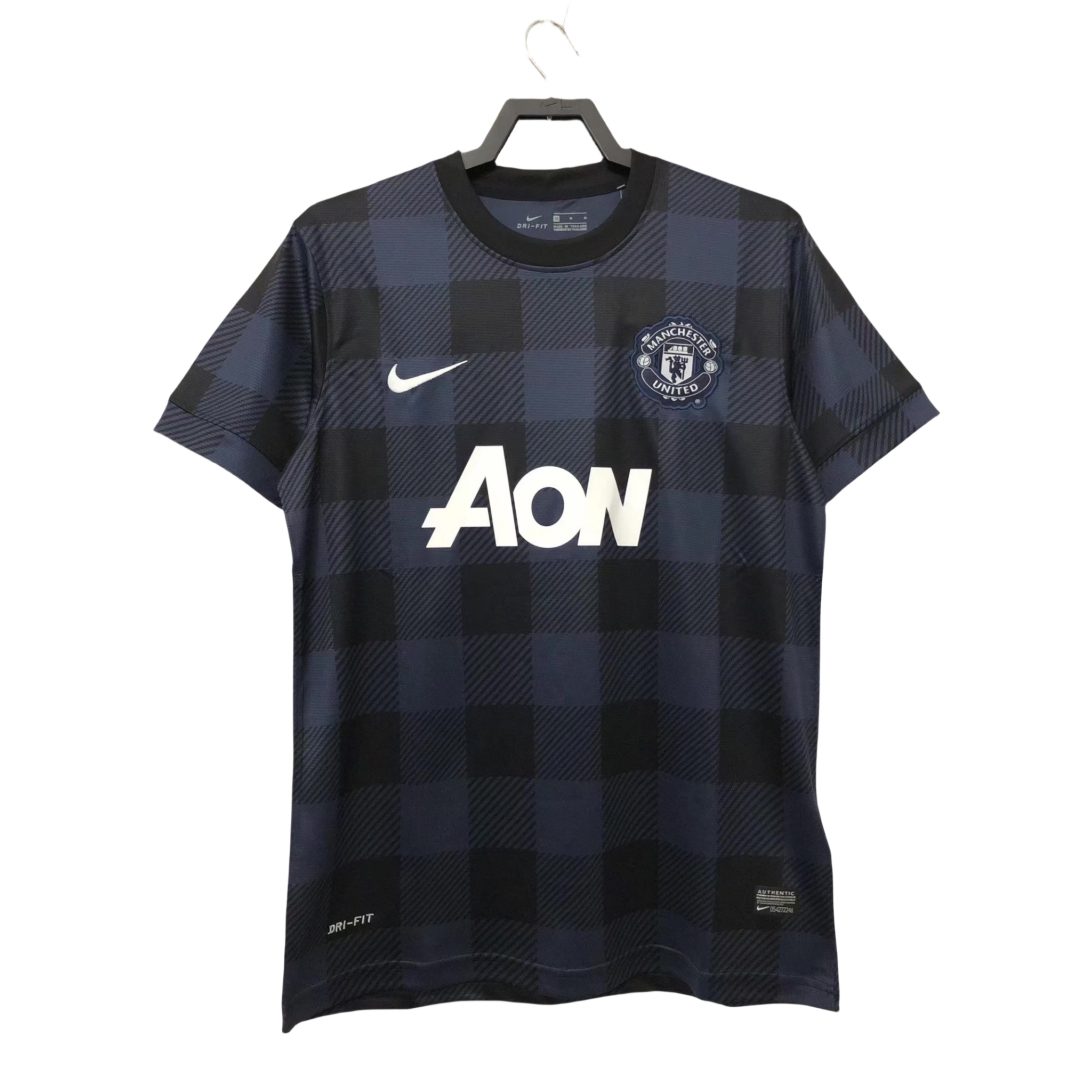 Manchester United 2013 2014 Black Retro Jersey