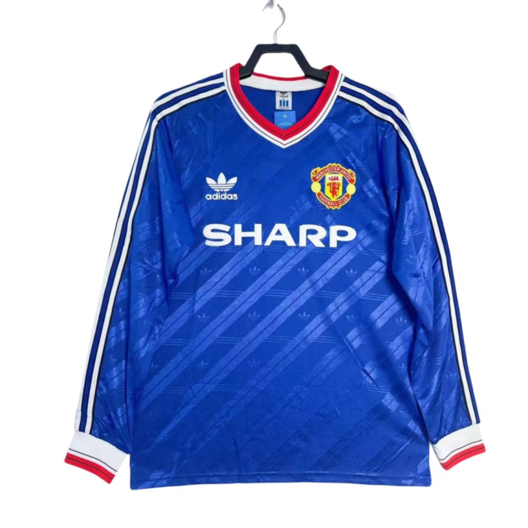 Manchester United 1986 1988 Third Long Sleeve Jersey
