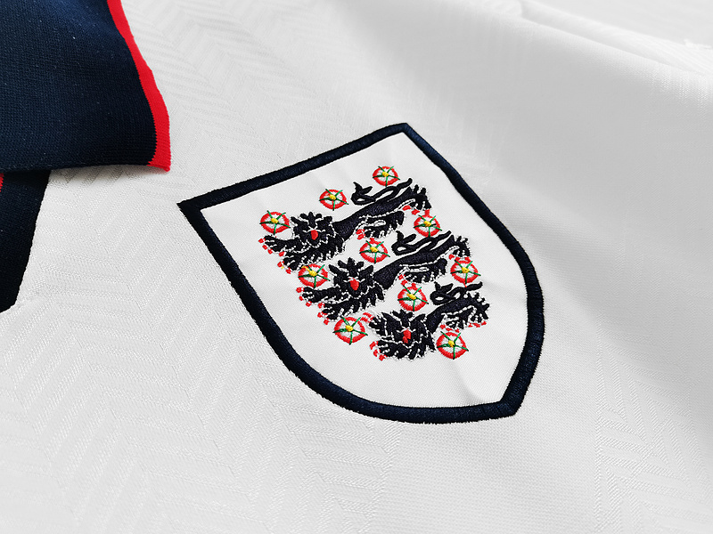 England 1994 1995 Home Retro Jersey - Image 5