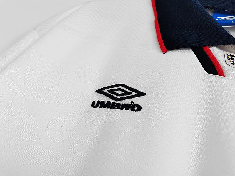 England 1994 1995 Home Retro Jersey - Image 6