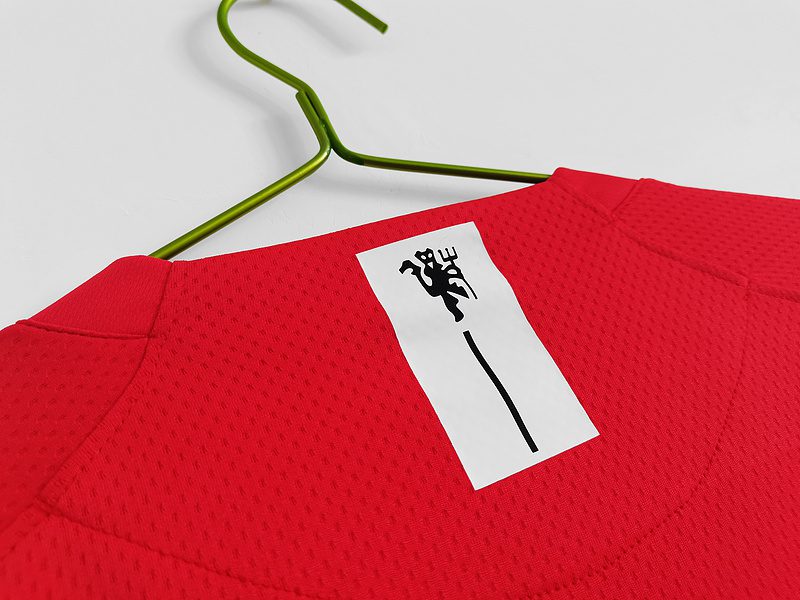 Manchester United 2007 2008 Home Long Sleeve Jersey (Champion Model) - Image 9