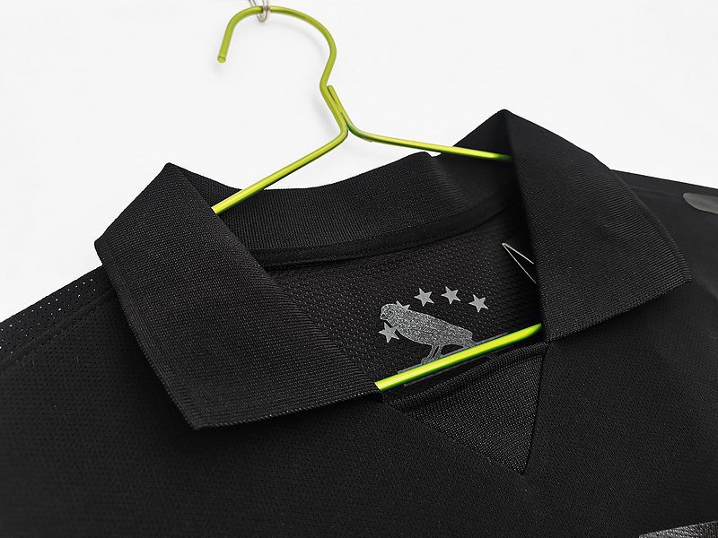 Brazil 2013 2014 Black Retro Jersey - Image 3