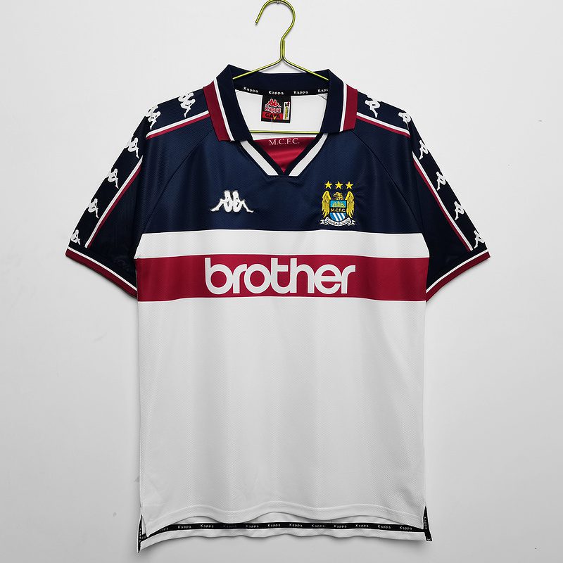 Manchester City 1997 1998 Away Jersey