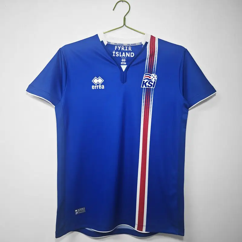 Iceland  2016 Home Retro Jersey