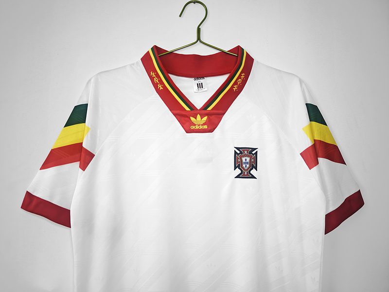 Portugal 1992 1994 Away Retro Jersey - Image 3