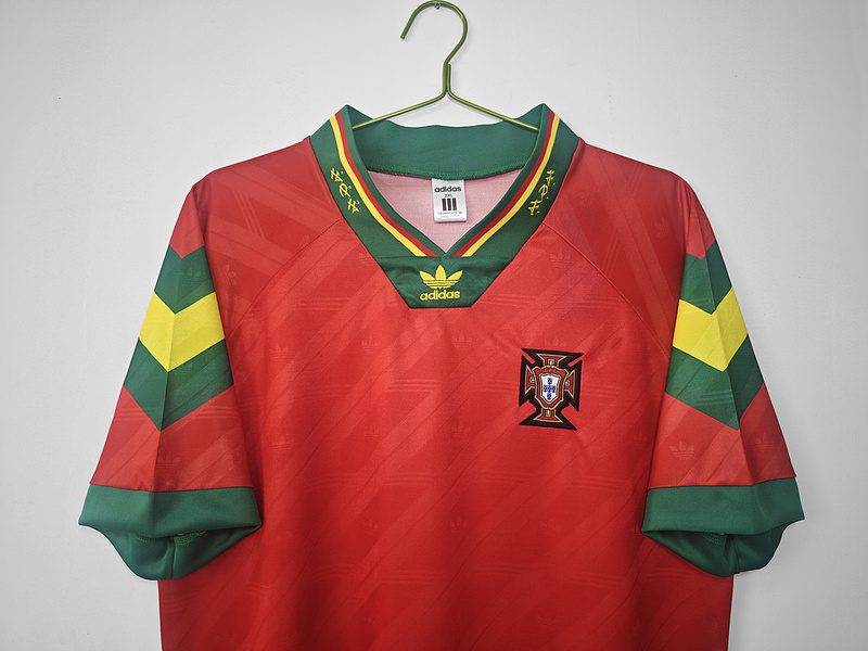 Portugal 1992 1994 Home Retro Jersey - Image 3