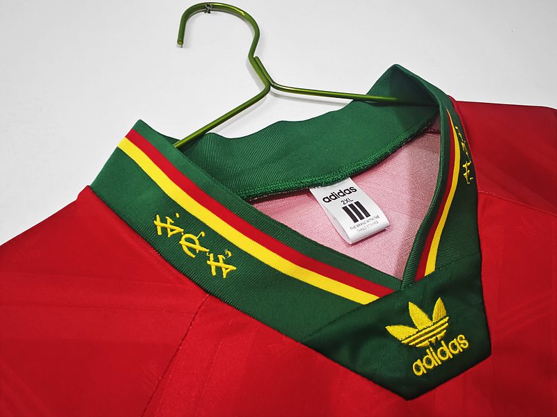 Portugal 1992 1994 Home Retro Jersey - Image 5
