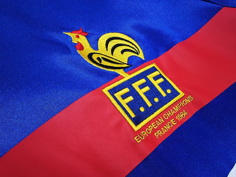 France Home Retro Shirt 1984 - Image 6