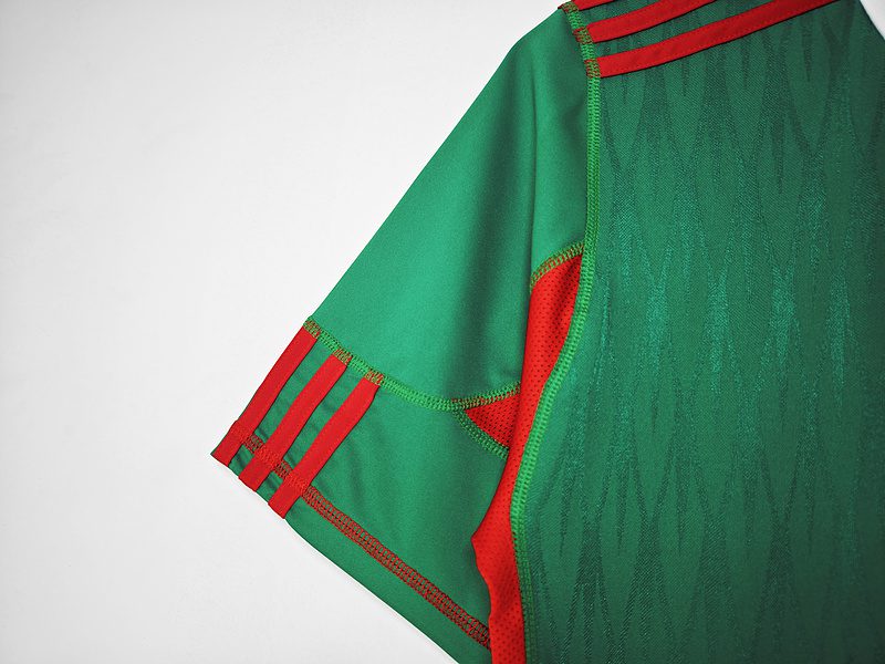Mexico 2010 Home Retro Jersey - Image 5