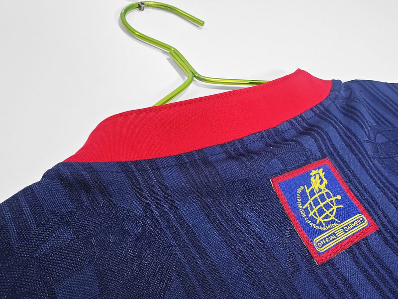 Spain 1996 Away Retro Jersey - Image 7