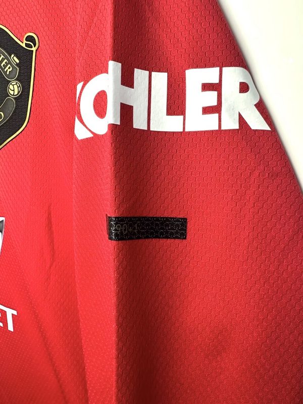 Manchester United 2019 2020 Home Long Sleeve Jersey - Image 4