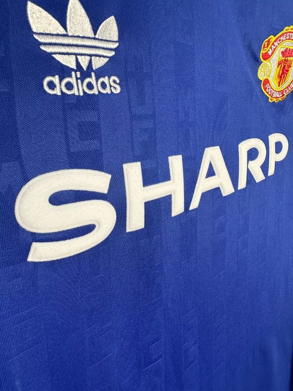 Manchester United 1988 1990 Third Long Sleeve Jersey - Image 6