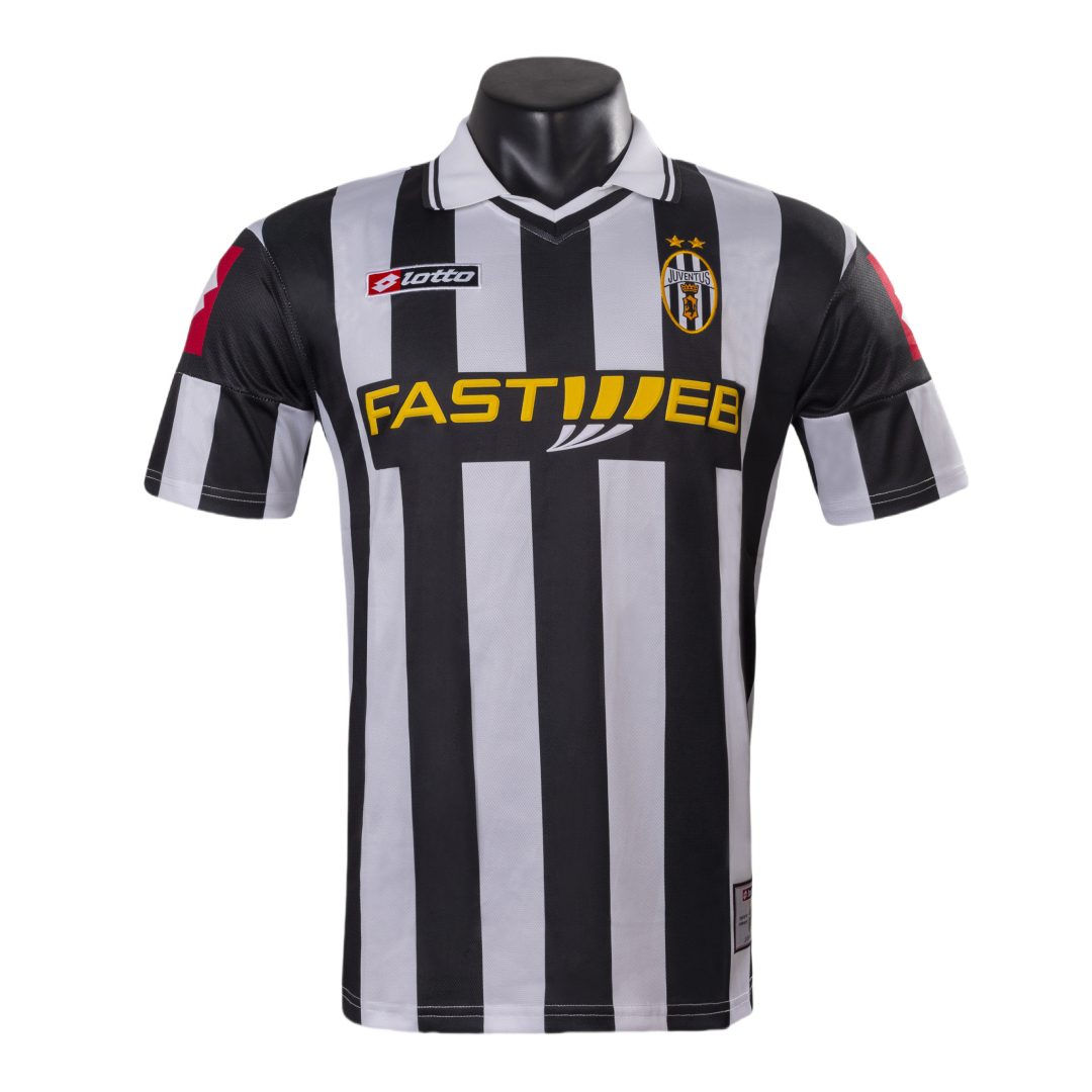 Juventus 2001 2002 Home Retro Jersey