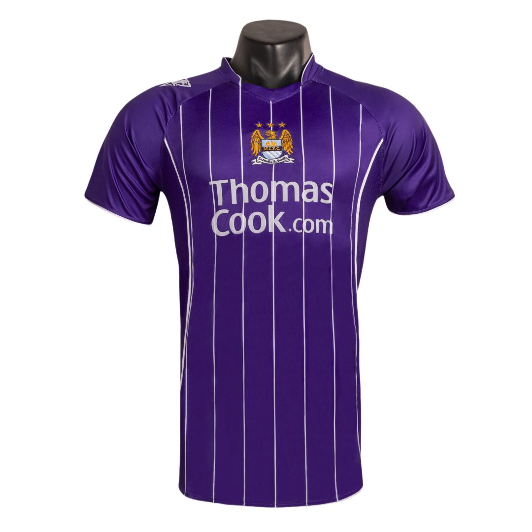 Manchester City 2007 2008 Away Retro Jersey