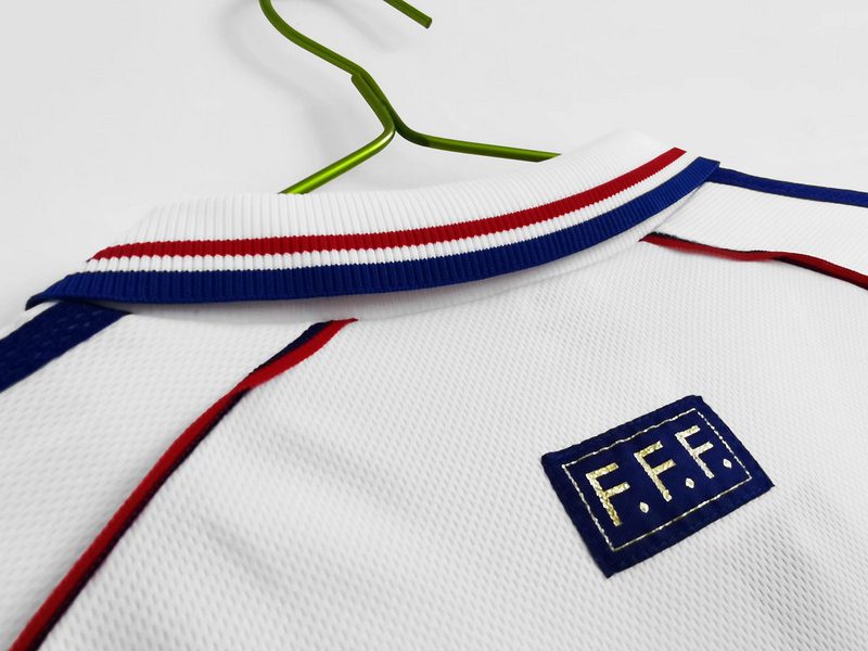 France 1998 Away Retro Jersey(Without Text) - Image 4