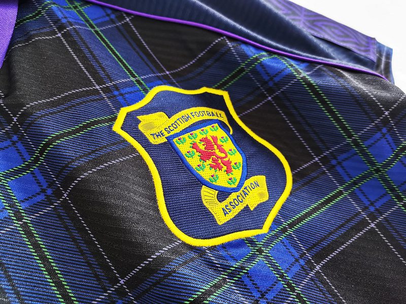 Scotland 1994 1996 Home Jersey - Image 4