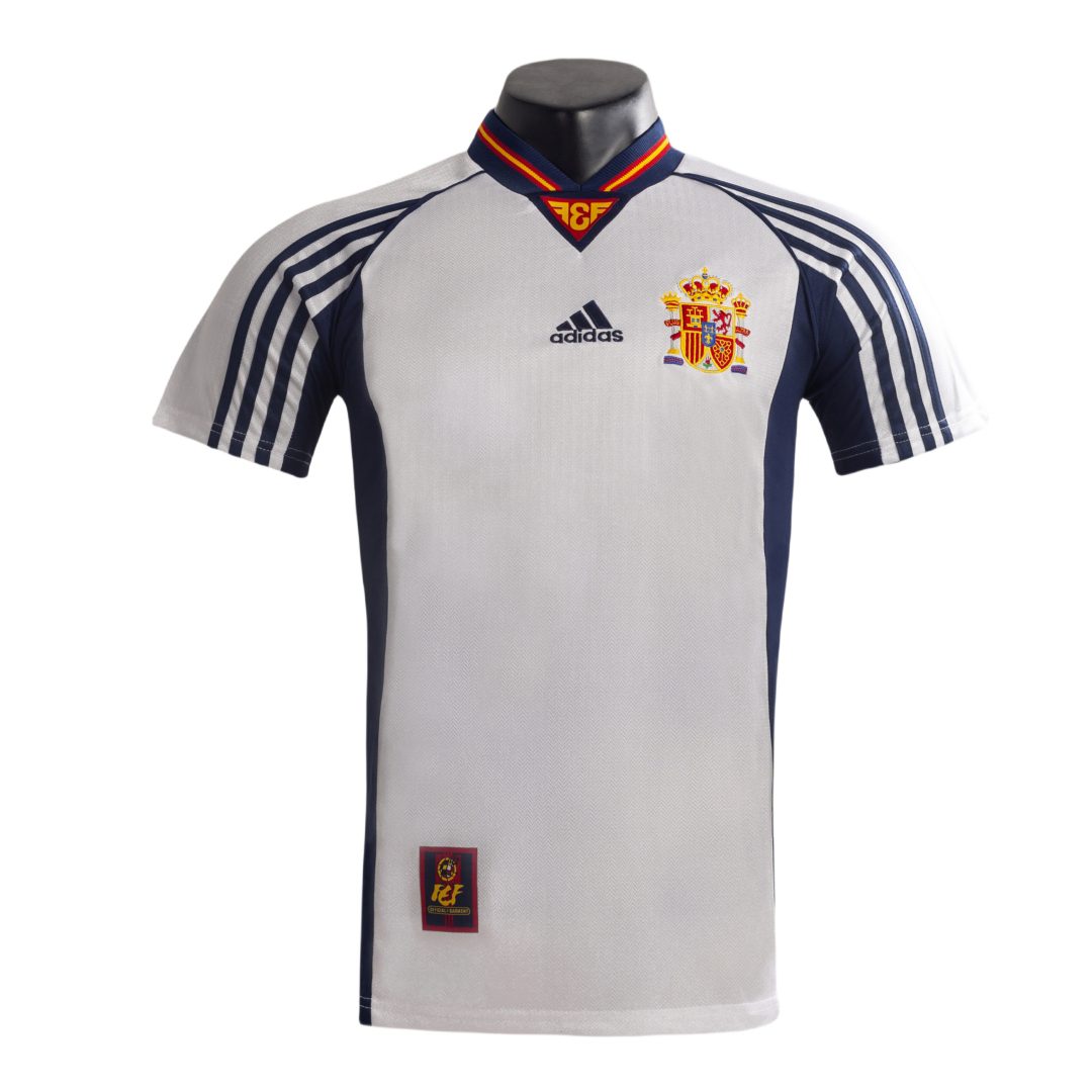 Spain 1998 Away Retro Jersey