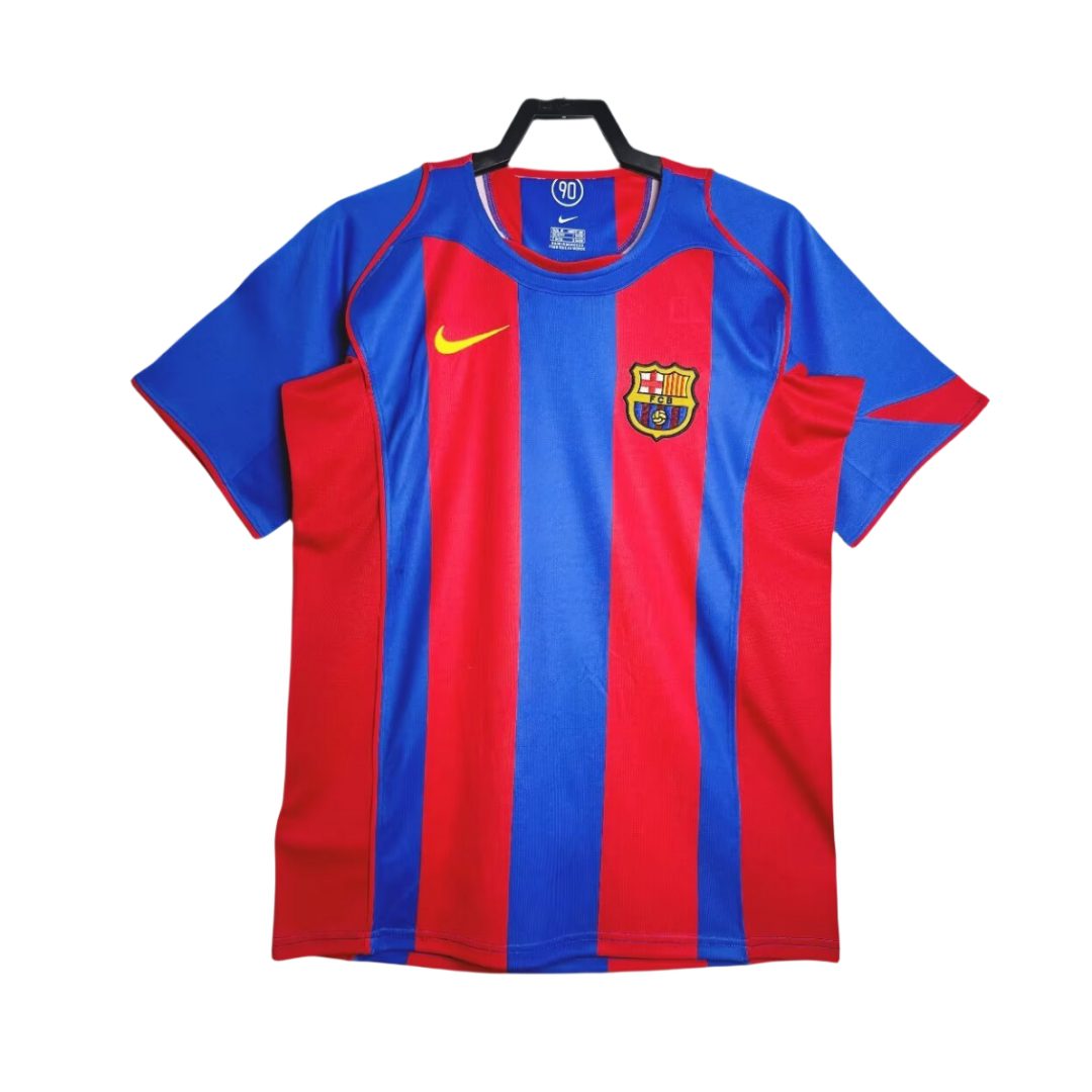 Barcelona 2004 2005 Home Retro Jersey