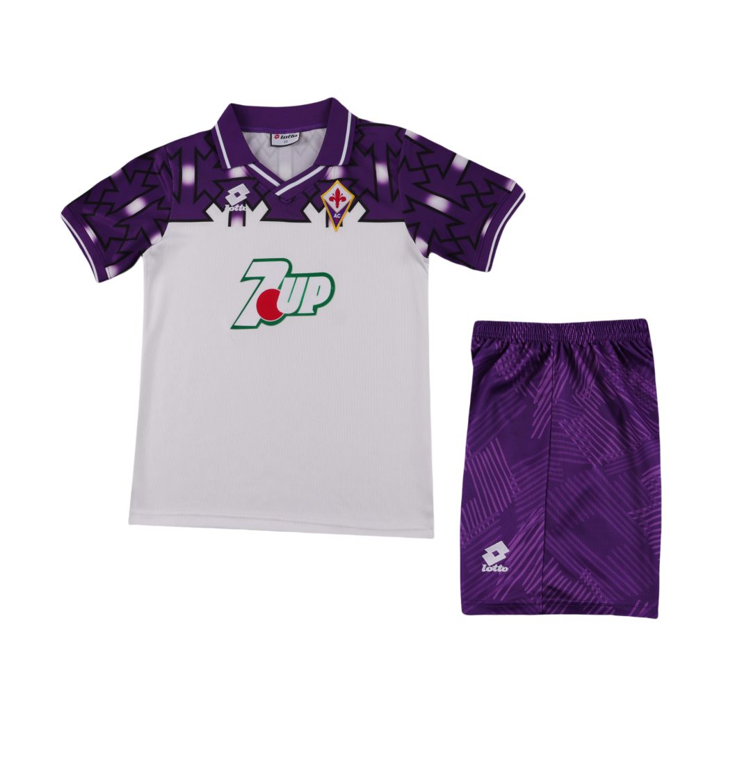 Fiorentina 1992 1993 Away Kid Kit (Jersey and Short)