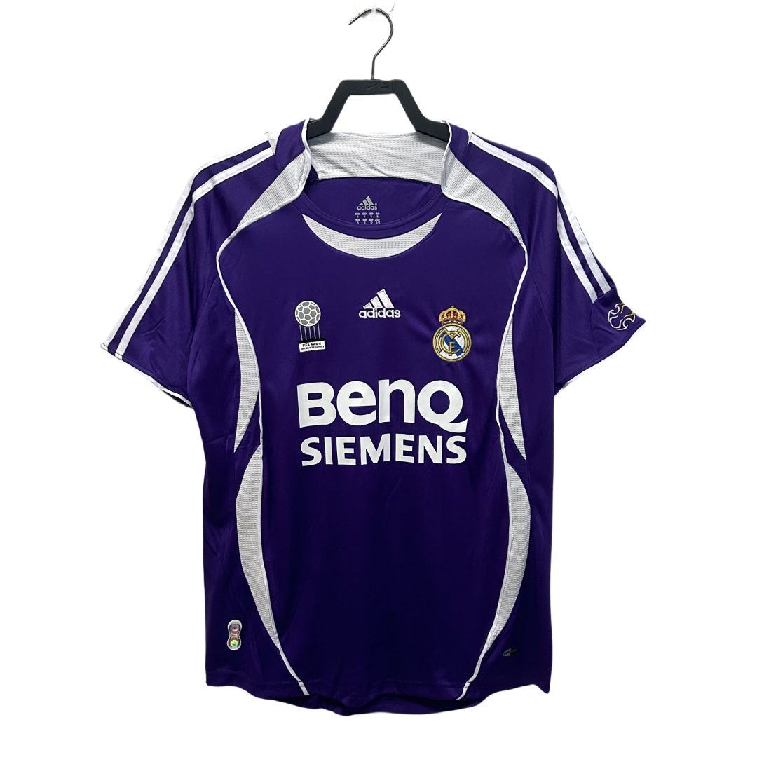 Real Madrid 2006 2007 Away Retro Jersey