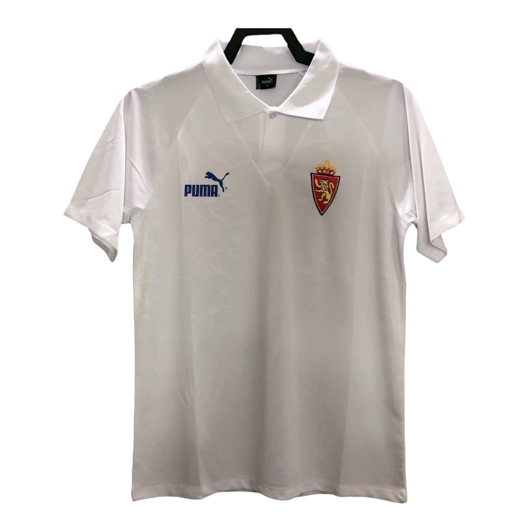 Real Zaragoza 1994 1995 Home Retro Jersey