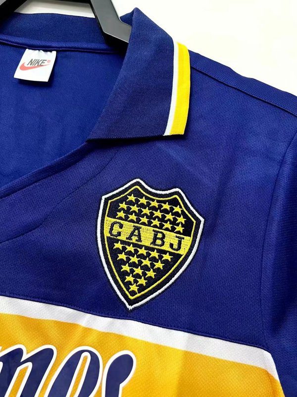 Boca Juniors 1996 1997 Home Retro Jersey - Image 4