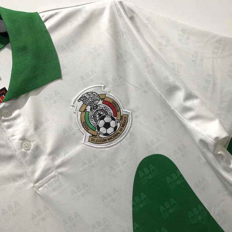 Mexico 1995 Away Retro Jersey - Image 8