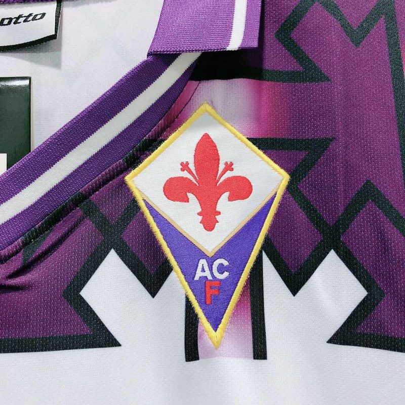 Fiorentina 1992 1993 Away Retro Jersey - Image 9
