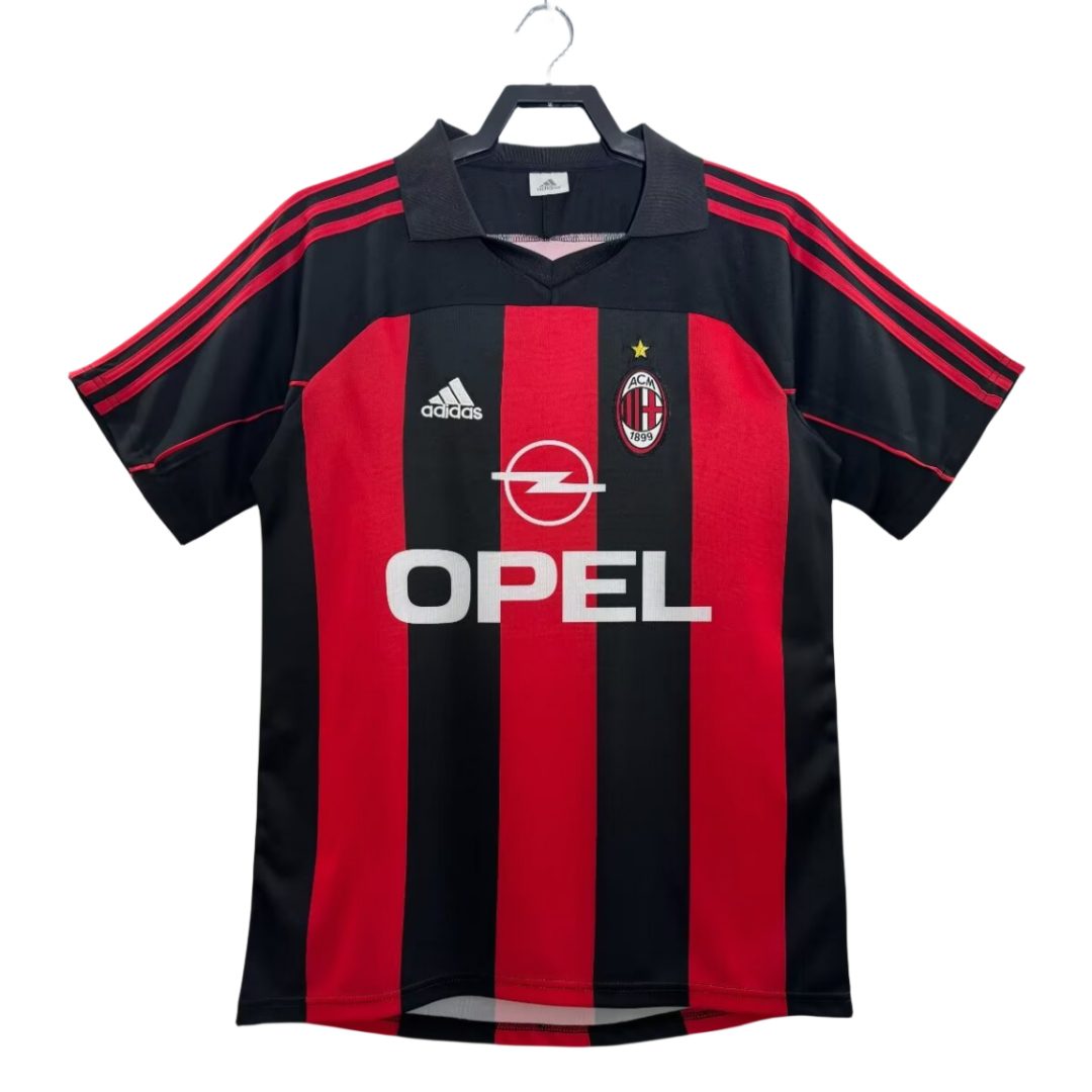 AC Milan 2000 2002 Home Retro Jersey