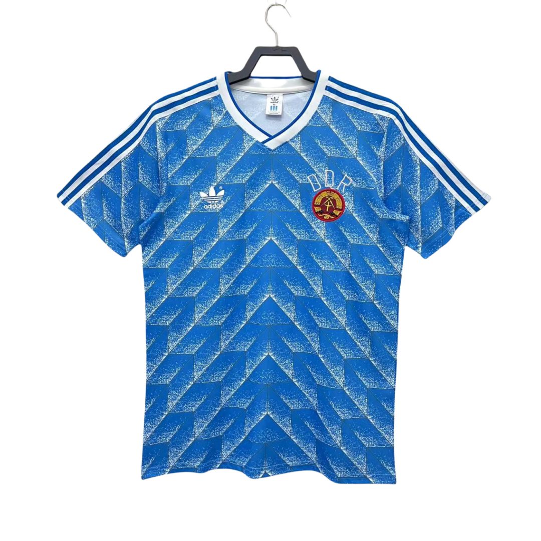 Germany 1988 Away Retro Jersey (DDR)