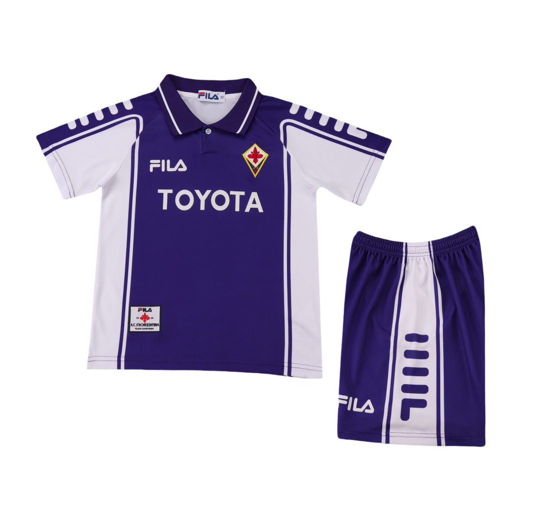 Fiorentina 1999 2000 Home Kid Kit (Jersey and Short)
