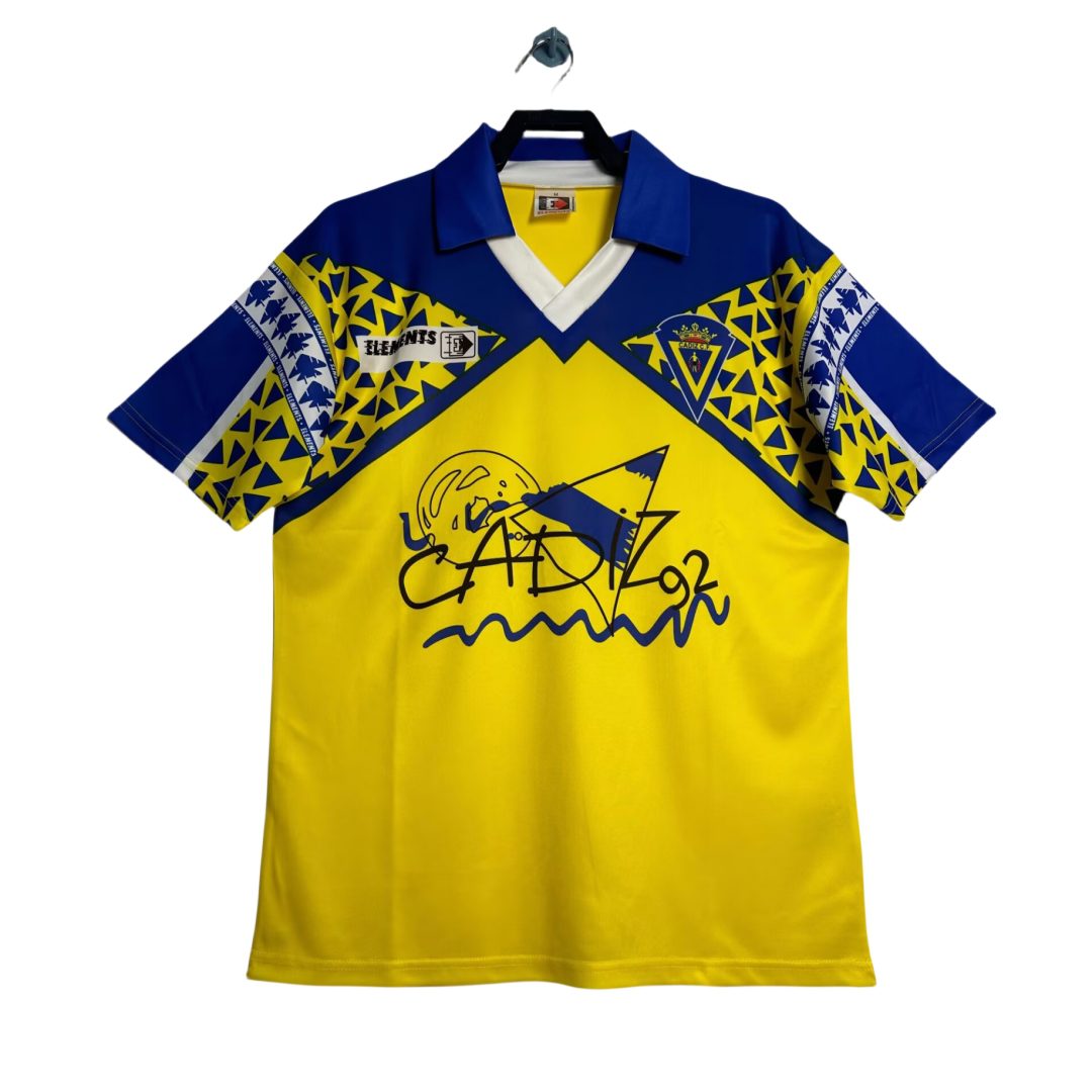 Cádiz CF 1992 1992 Home Retro Jersey