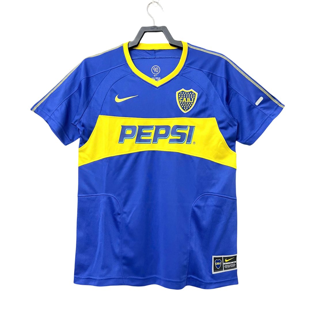 Boca Juniors 2003 2004 Home Retro Jersey