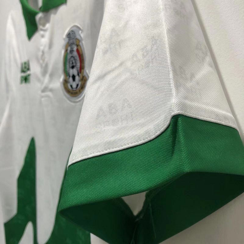 Mexico 1995 Away Retro Jersey - Image 9