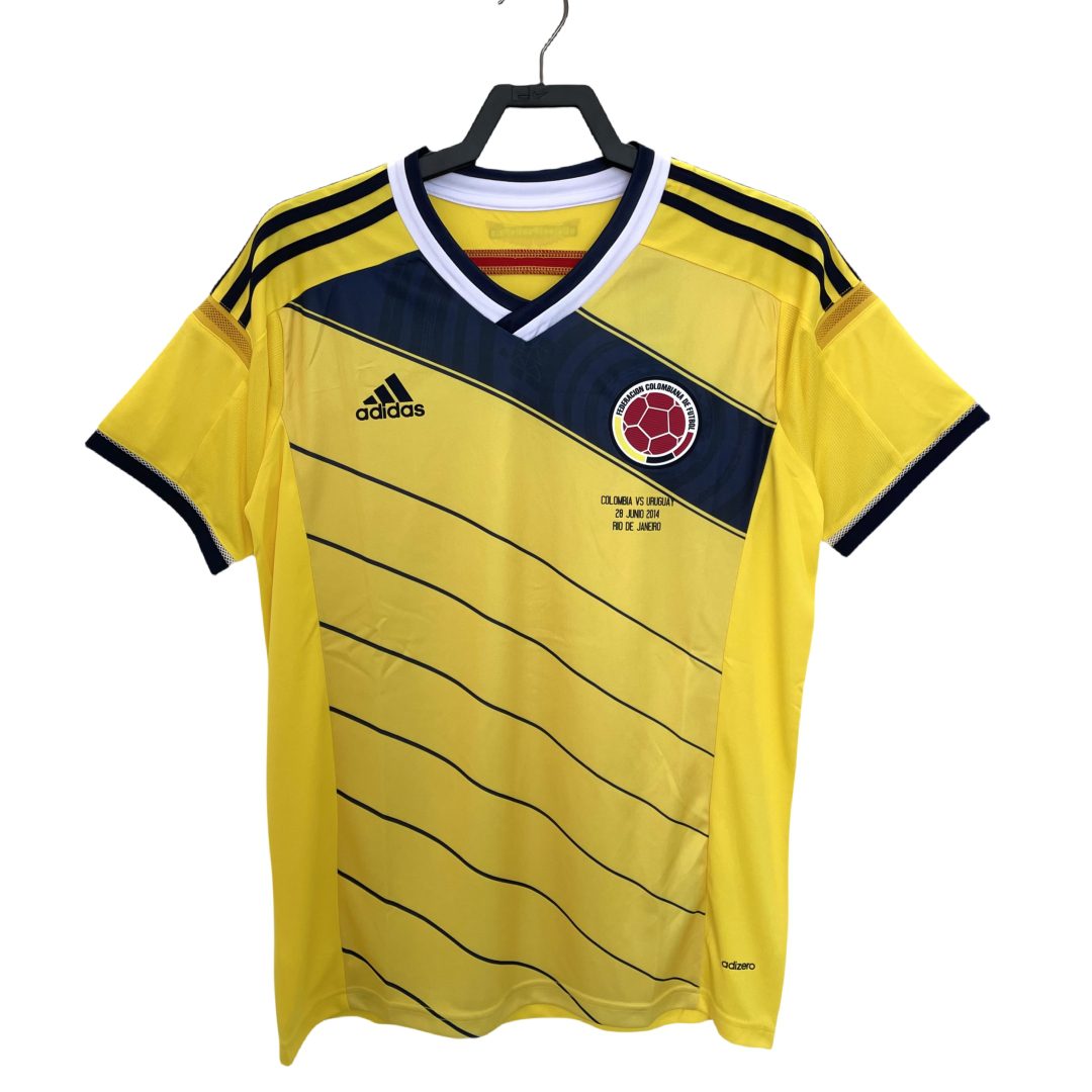 Colombia 2014 Home Retro Jersey
