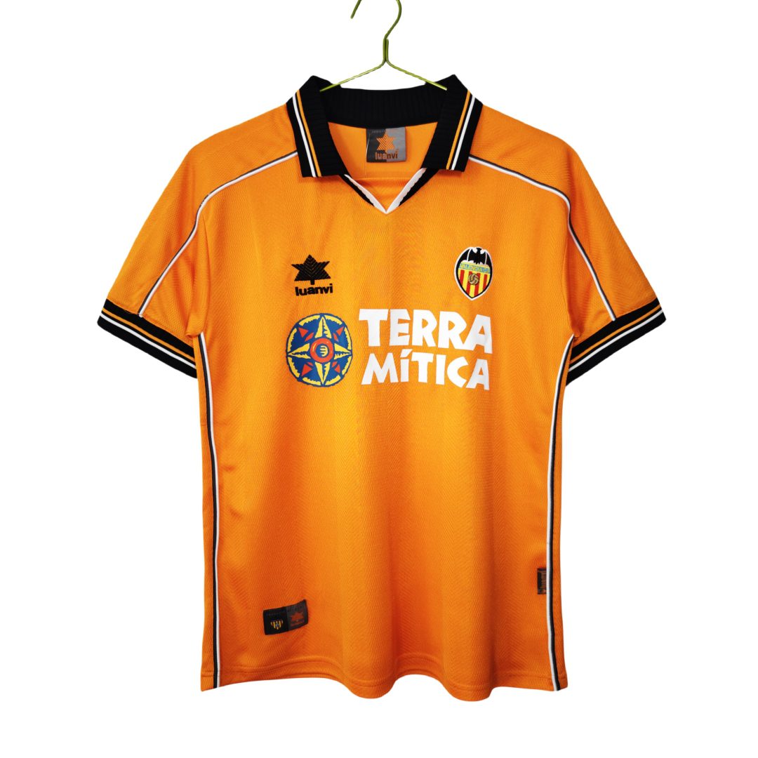Valencia 1999 2000 Away Retro Jersey