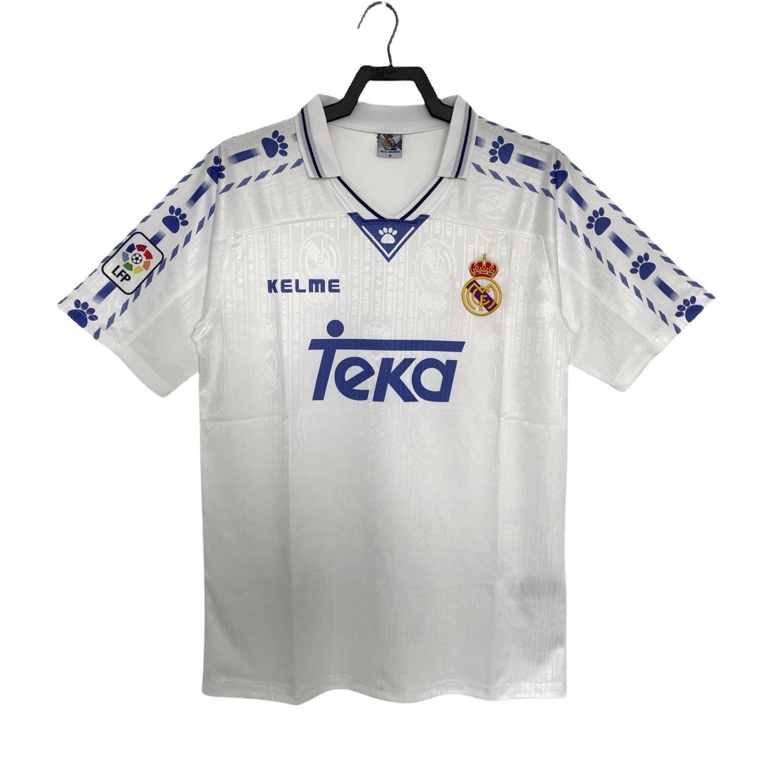 Real Madrid 1996 1997 Home Retro Jersey