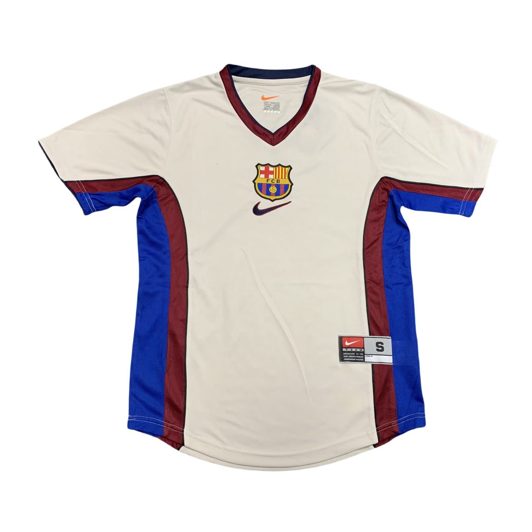 Barcelona 1998 1999 Away Retro Jersey