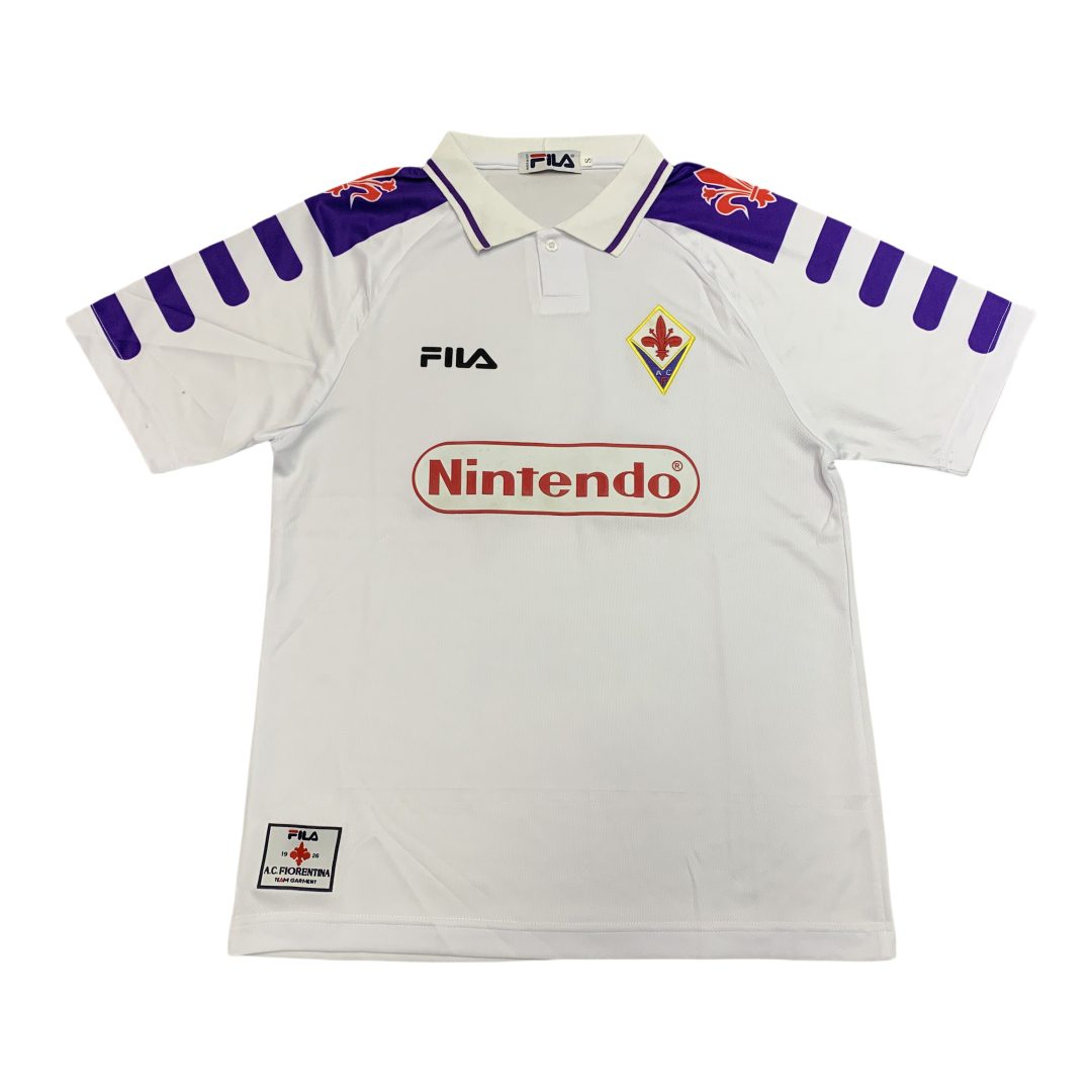 Fiorentina 1998 1999 Away Retro Jersey