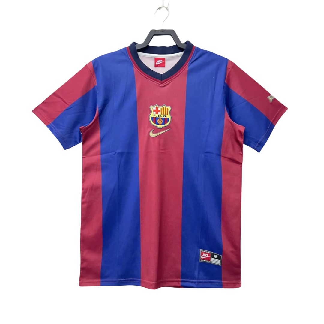 Barcelona 1998 1999 Home Retro Jersey
