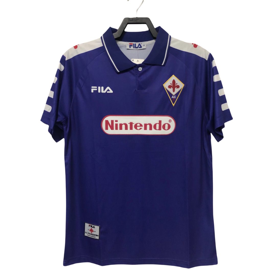 Fiorentina 1998 1999 Home Retro Jersey