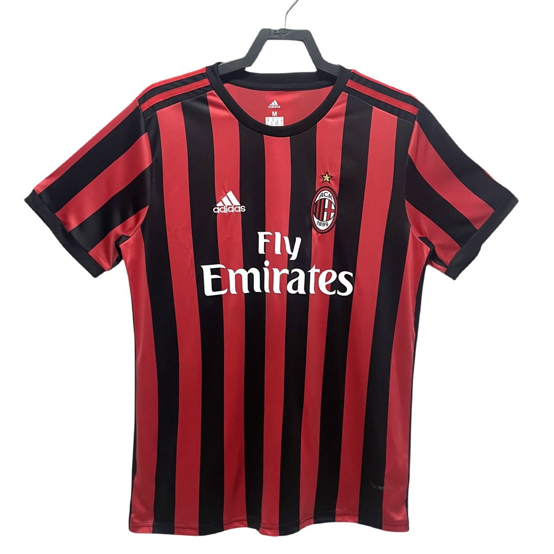 AC Milan 2017 2018 Home Retro Jersey